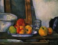 Still life with open drawer Paul Cezanne
